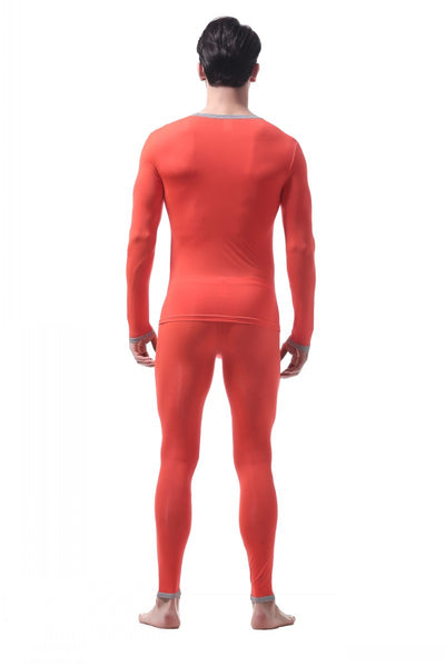 Conjunto de Ropa Térmica de Seda Helada para Hombre - Image 22