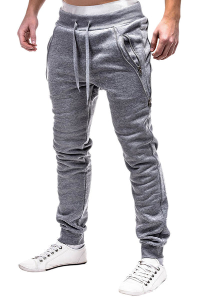 Pantalones deportivos holgados con detalles de cremallera - Image 6