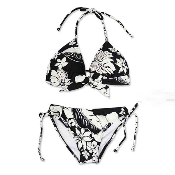 Set de 3 Bikinis para Parejas en Blanco y Negro - Trajes de Baño Reversibles para Termas - Image 6