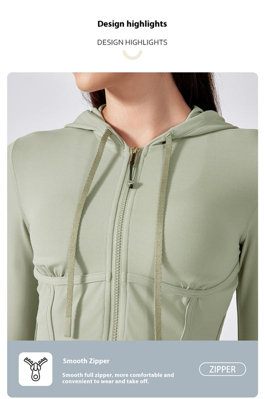 Sudadera Deportiva con Capucha Control de Cintura y Efecto Reductivo - Image 15