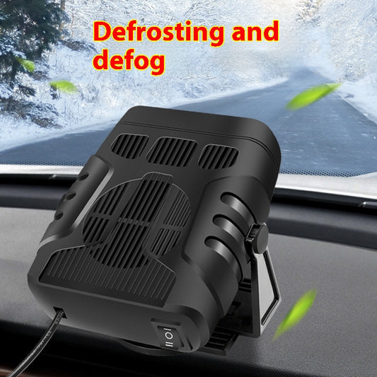 Calefactor Portátil 2 en 1 para Auto - Descongelante y Climatizador