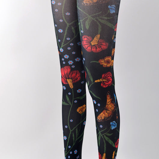Medias de Moda Jacquard Terciopelo para Mujer - Image 9