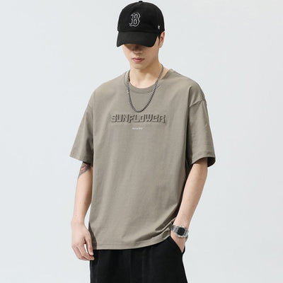 Playera Oversize Pesada de Manga Corta para Hombre - Image 8