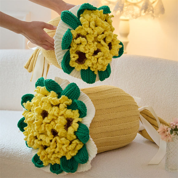 Almohada Decorativa Girasoles Estrellados