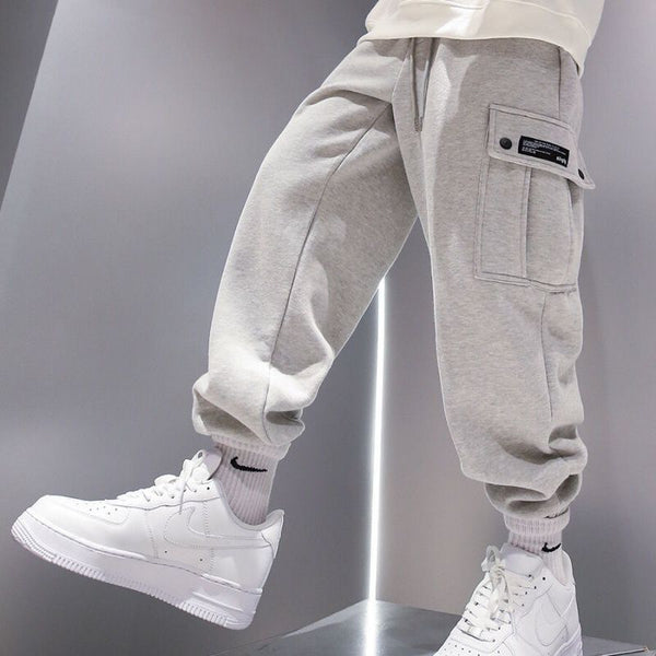 Pantalones Deportivos Holgados para Hombre Otoño Invierno - Versátiles y Cómodos