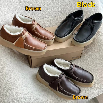 Zapatos Oxford Plataforma Retro de Cuero Genuino - Estilo Británico Casual - Image 6