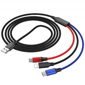 Cable de Carga Rápida Prepare Spring Tres en Uno - Image 8