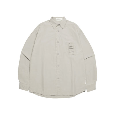 Camisa Holgada de Manga Larga Clásica para Hombre - Image 11