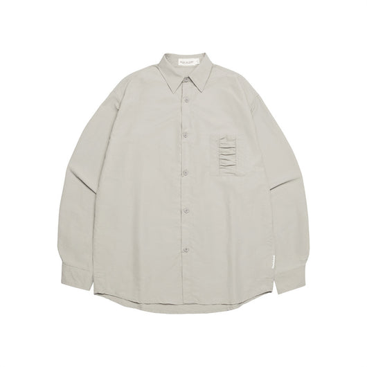 Camisa Holgada de Manga Larga Clásica para Hombre - Image 11