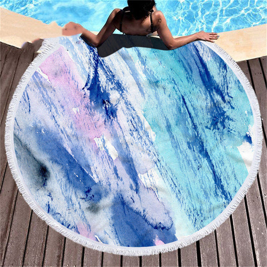 Toalla de Playa con Efecto Marmolado - Image 8