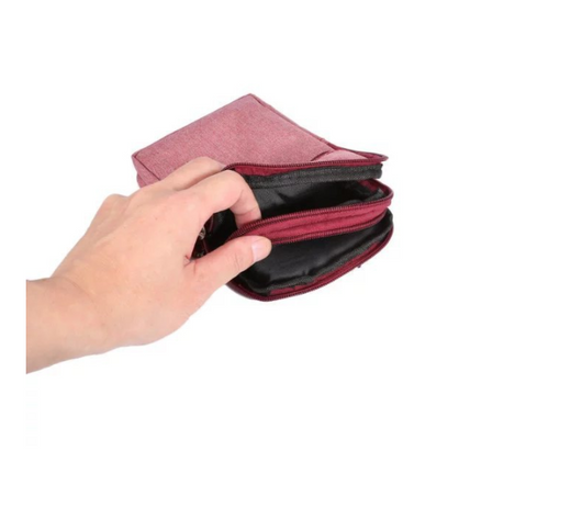 Bolsa Cinturón Mini Denim para Celular con Protección - Image 5