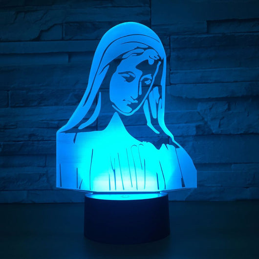 Lámpara LED 3D Táctil USB para Niños - Luz Nocturna Infantil