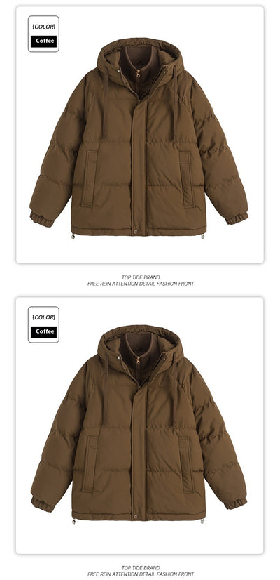 Abrigo Acolchado Reversible Unisex - Chaqueta de Algodón Cálida y Versátil - Image 27