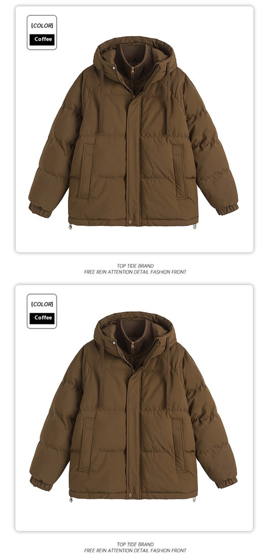Abrigo Acolchado Reversible Unisex - Chaqueta de Algodón Cálida y Versátil - Image 27