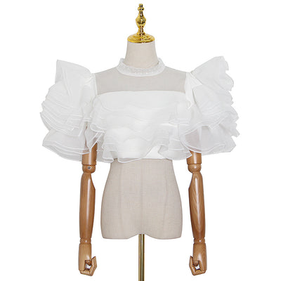 Blusa de Malla con Volantes Estilo Palacio - Image 10