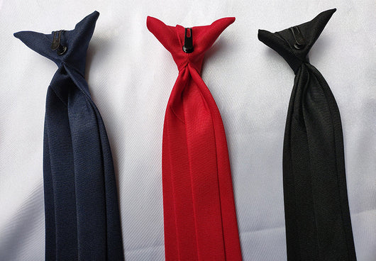 Corbata de Seguridad Profesional con Botones Desprendibles Negro - Image 21