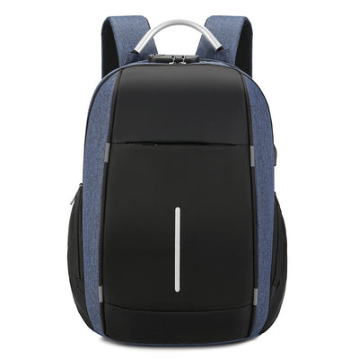 Mochila Escolar de Gran Capacidad con Candado USB y Contraseña - Image 14