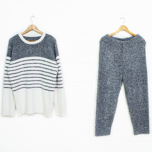Pijamas de Hombre Rayas Suaves - Otoño e Invierno
