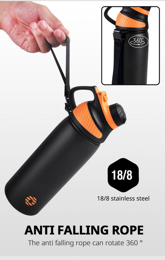 Vaso Deportivo Aislante Portátil de Acero Inoxidable 304 para Niños - Image 32