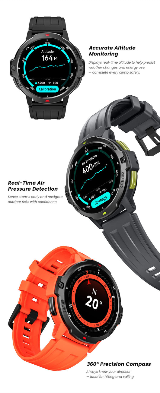 Reloj Inteligente GPS Resistente al Agua 3ATM - Image 15