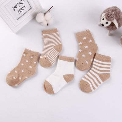 Calcetines Infantiles de Algodón 100% Estilo Coreano - Comodidad Total para Bebés - Image 13