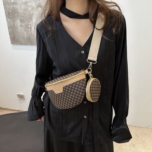 Bolso Bandolera Retro con Estampados Únicos - Estilo Europeo y Americano