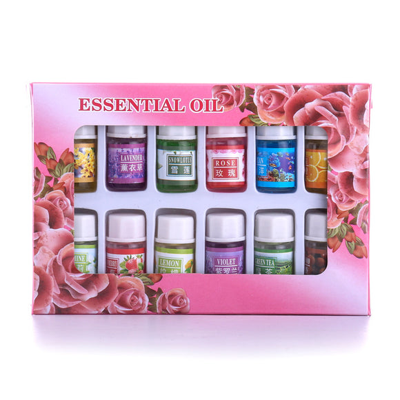 Set de 12 Aceites Esenciales Solubles en Agua - 3ML