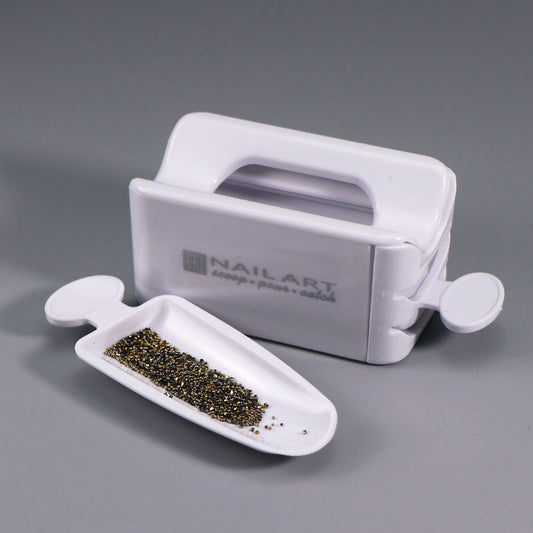 Kit Completo de Polvos para Uñas - Caja Organizadora de Accesorios
