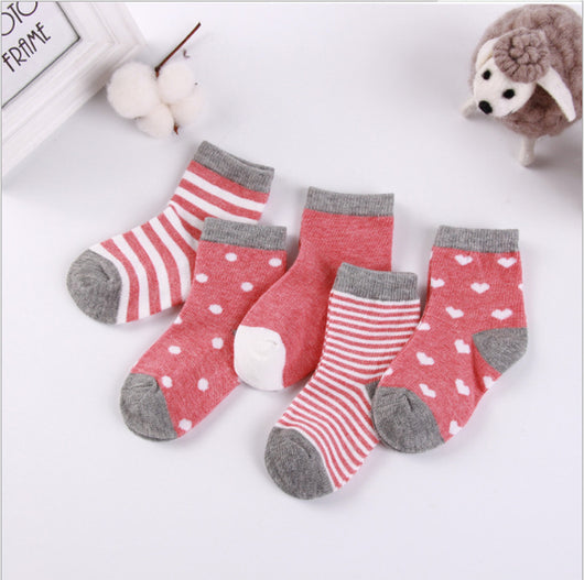 Calcetines Infantiles de Algodón 100% Estilo Coreano - Comodidad Total para Bebés - Image 3