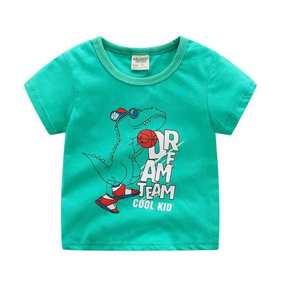 Playera Infantil de Verano con Estampado de Dibujos Animados - Image 16