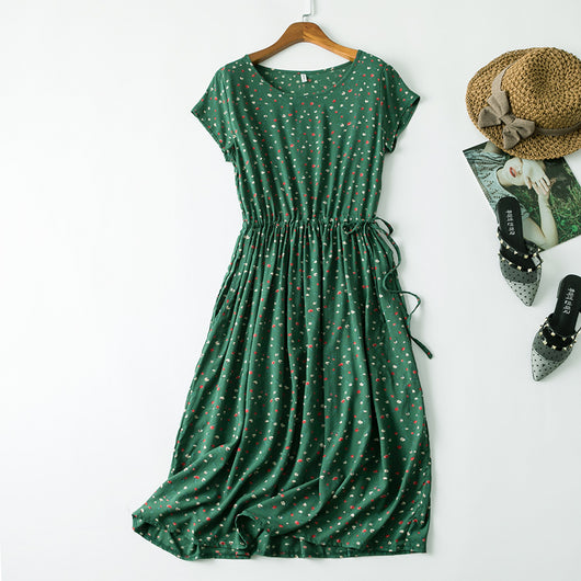 Vestido de Algodón y Seda - Image 12