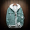 Chaqueta de Mezclilla con Capucha