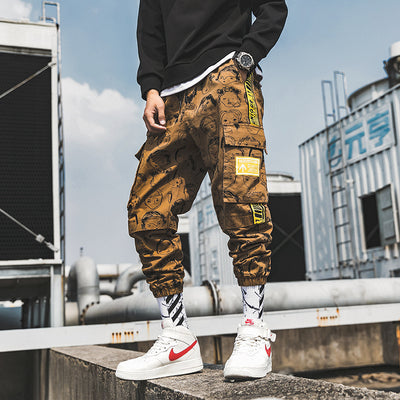 Pantalones Hip-Hop Oversize Casual Hombre Marca Trendy - Image 2