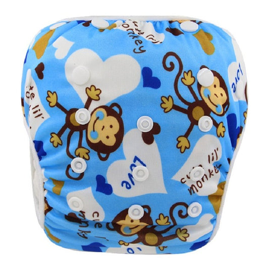 Pañal de Baño Reutilizable para Bebé - Traje de Baño Ajustable Unisex