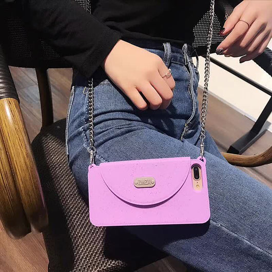Funda de Silicona para Celular con Cadena y Diseño Incienso Diagonal - Image 18