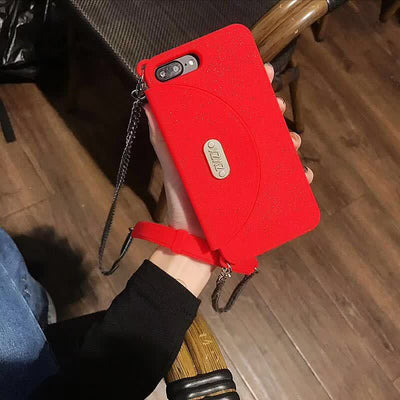Funda de Silicona para Celular con Cadena y Diseño Incienso Diagonal - Image 15