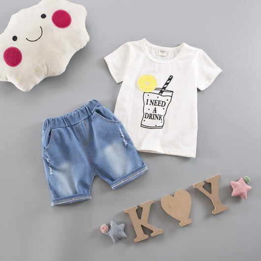 Conjunto Vaquero Casual para Niños - Playera y Short Estilo Cowboy Verano - Image 5