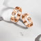 Anillo de Pareja LOVE en Acero Titanio - Regalo de Boda Minimalista