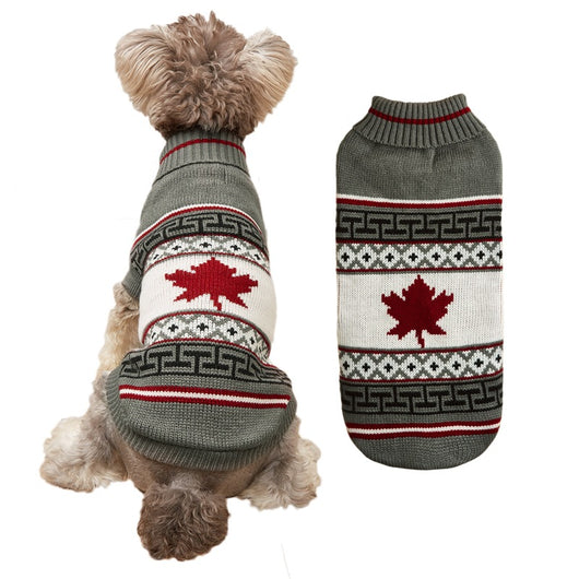 Suéter Navideño Tejido para Mascotas con Diseño de Reno - Image 13