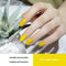 Esmalte de Uñas Amarillo Limón Despegable sin Horno