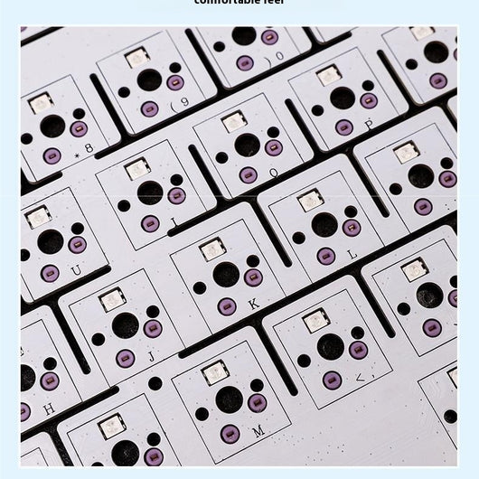 Teclado Inalámbrico Mecánico Hot Plug Trimodal Bluetooth - Image 12