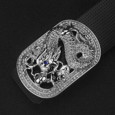Cinturón de Cuero Premium Versátil con Hebilla Ajustable - Image 10