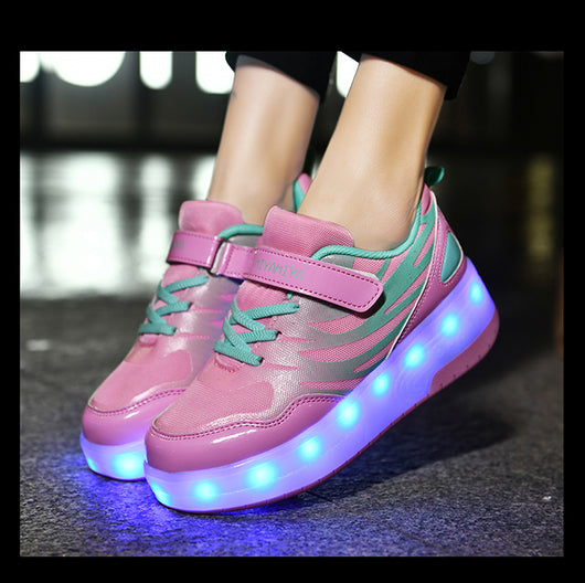 Patines Heelys LED Recargables con Ruedas Luminosas para Niños y Niñas - Image 9