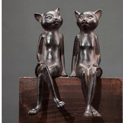 Set de Adornos de Gatos en Resina para Manualidades - Image 3