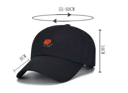 Gorra de Béisbol Hip Hop Unisex con Bordado de Bandera y Visera Ajustable - Image 3