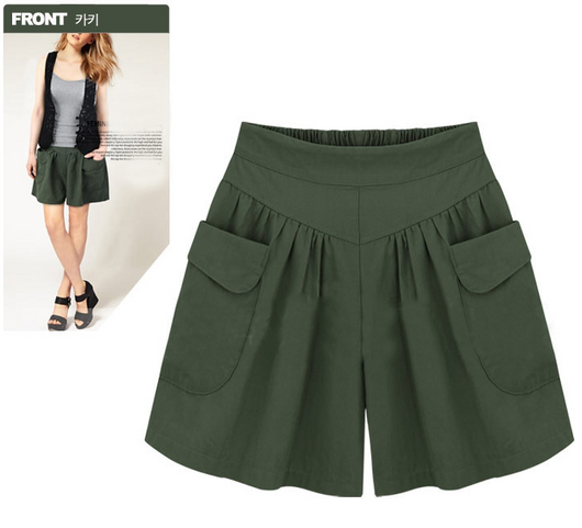 Shorts Holgados Talla Plus XL - Cintura Elástica Verano Casual - Image 10