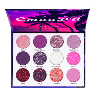 Paleta de Sombras Glitter 12 Colores Creativos para Ojos - Image 4
