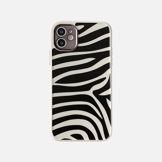Funda de Celular con Patrón Zebra y Protección Contra Caídas - Image 5