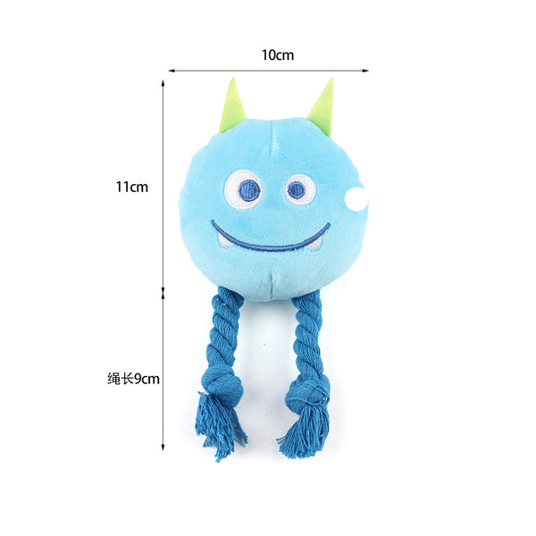 Juguetes para Perros Pequeños - Juegos Interactivos de Cuerda y Peluche con Sonido - Image 7