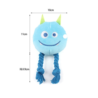 Juguetes para Perros Pequeños - Juegos Interactivos de Cuerda y Peluche con Sonido - Image 7
